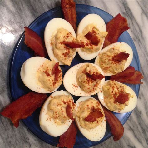 Bacon Deviled Eggs Recipe Allrecipes