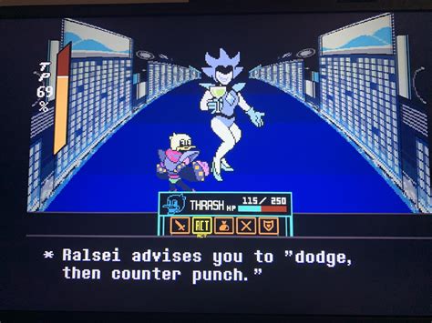 Spoilers for Deltarune Chapter 2. (Sorry for bad quality I was caught