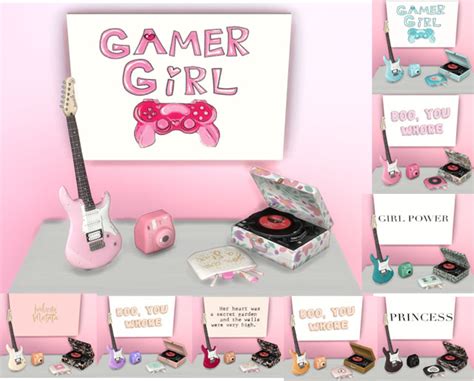 Girly Clutter At Pqsims4 The Sims 4 Catalog