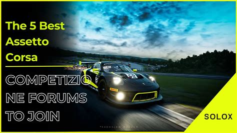The 5 Best Assetto Corsa Competizione Forums To Join