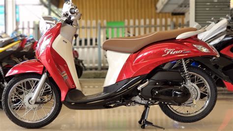 New 2019 Yamaha Fino 125 Red Standard Youtube