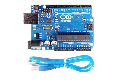 Arduino Uno R3 Board With Usb Cable For Robotic Project Prayog India
