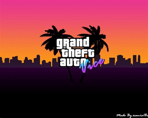 Grand Theft Auto Vice City Fan Art By Scaniafan On Deviantart