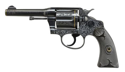 Colt Police Positive Custom Engraved Da Revolver