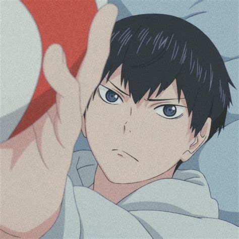 Blue Anime Aesthetic Kageyama Anime Wallpaper Hd