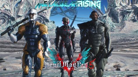 Devil May Cry 5 Metal Gear Rising Mod Showcase Youtube