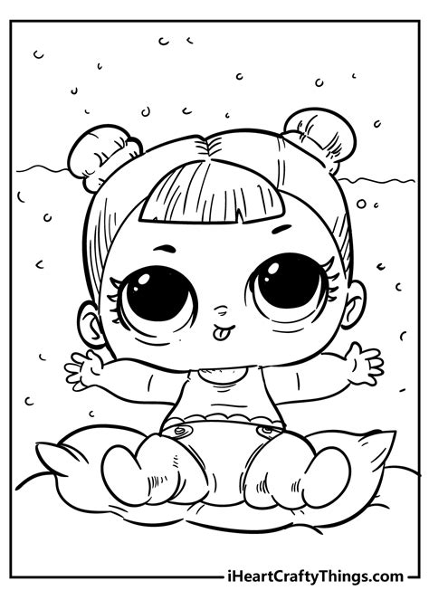 Lol Baby Coloring Pages Coloring Pages For Kids And