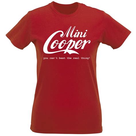 Mini Cooper Enjoy Style Womens Slim Fit T Shirt Womens From