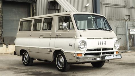 1967 Dodge A100 Custom Sportsman Van For Sale At Auction Mecum Auctions