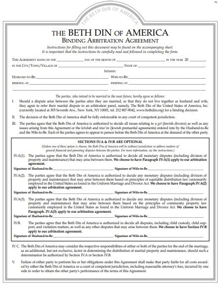 Printable Prenuptial Agreement Forms And Samples Word Pdf Best
