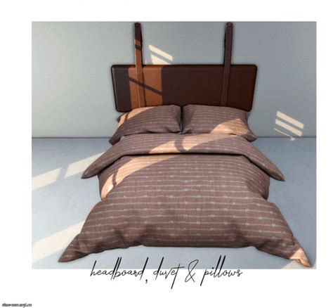 Спальня Elira Bedroom By Hel Studio Мебель для Sims 4 Каталог