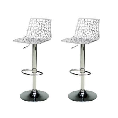 Maybe you would like to learn more about one of these? Lot de 2 Tabourets de bar CLARK - Transparent - Achat ...