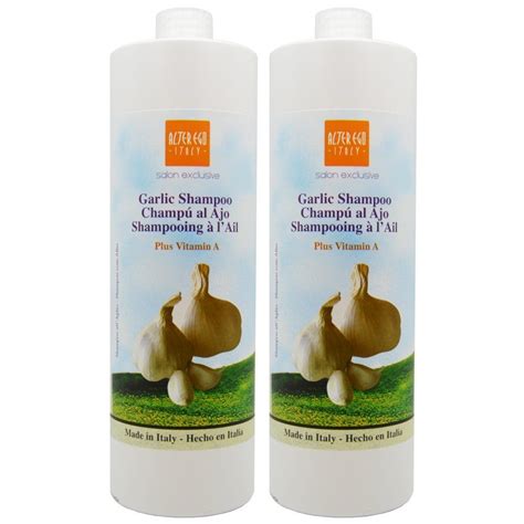 alter ego garlic shampoo plus vitamin a 33 8oz 1000ml pack of 2 want additional info
