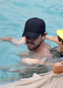 Kaley Cuoco Wearing A Bikini At A Pool In Mexico Gotceleb The