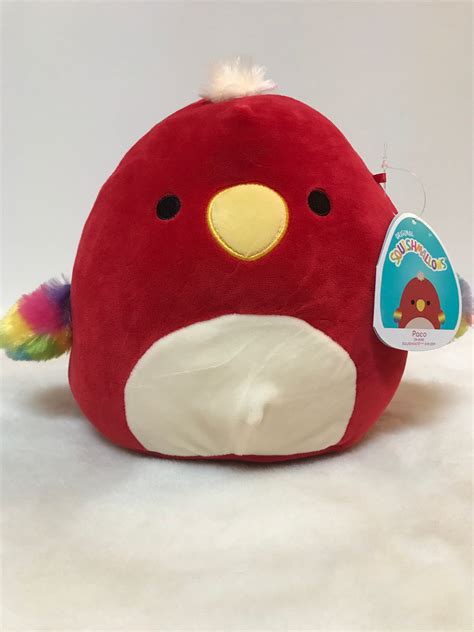 Paco The Parrot Squishmallow And Handmade Sticker Of Choice Etsy