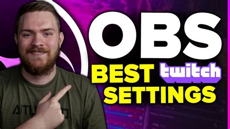 Best Obs Streaming Settings Bitrate Framerate Resolution Youtube