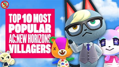 Top Ten Most Popular Villagers In Animal Crossing New Horizons April