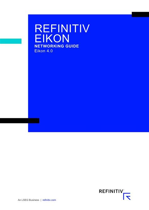 Refinitiv Eikon Networking Guide Eikon 40 Docslib