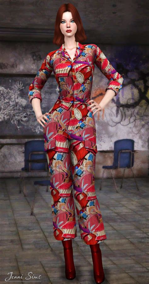 Overalljumpsuit From Jenni Sims • Sims 4 Downloads