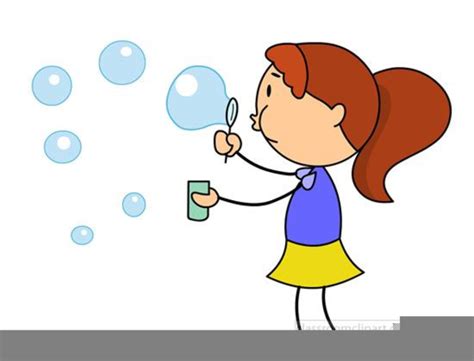 Kids Blowing Bubbles Clipart Free Images At Vector Clip