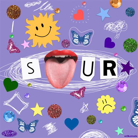 Olivia Rodrigo “sour” Album Cover Concept Behance