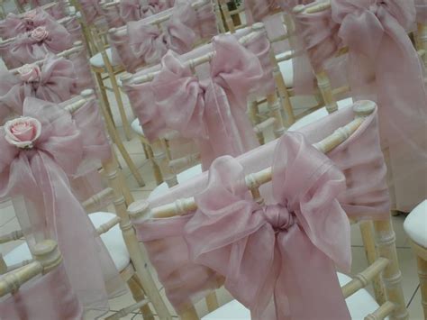 Pink Chair Covers On Chivari Chairs Like The Idea Of Having A Rose As