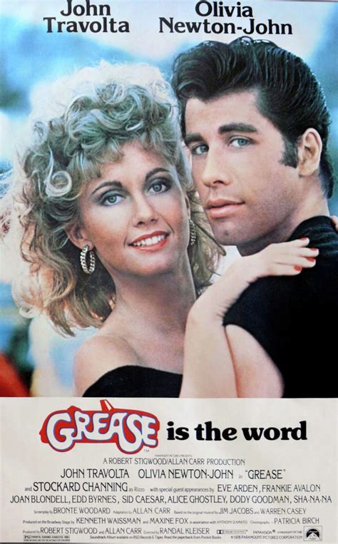 Stills From The Movie Grease