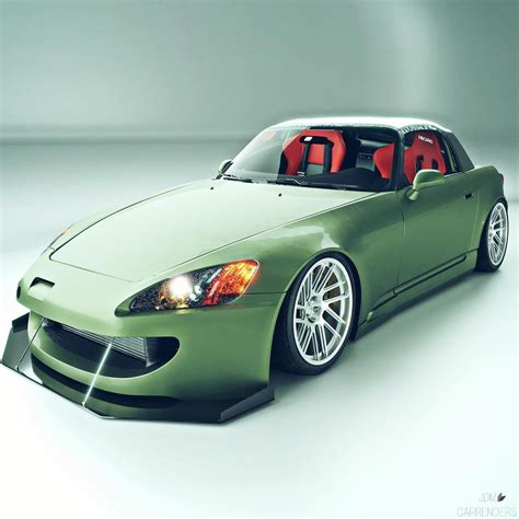Clean Honda S2000 Rendered As Undercover Downforce Monster Autoevolution