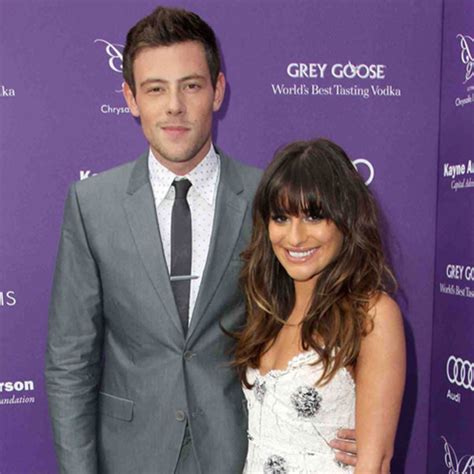 Watch Lea Michele Gushed About Handsome Cory Monteith