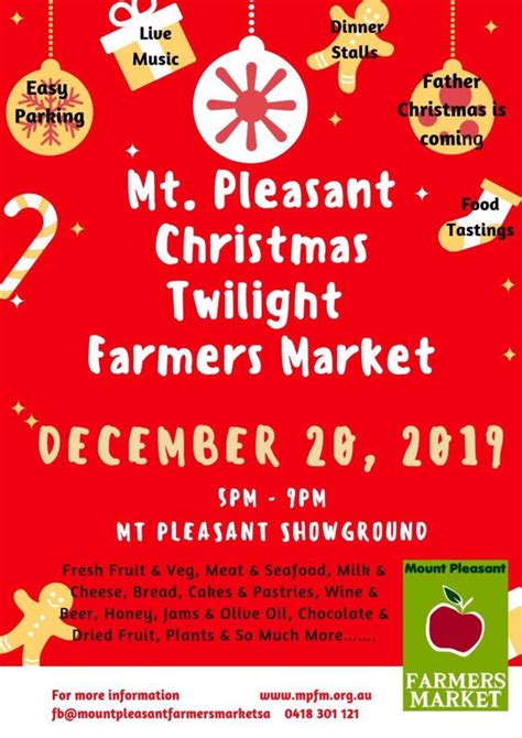 Mt Pleasant Christmas Twilight Farmers Market | Rescheduled to 21 Dec