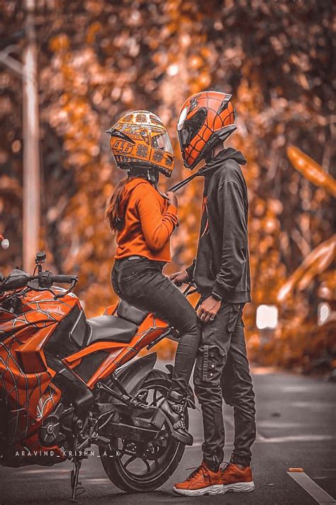 Photo Shared By Lightroom Presets On March 30 2020 Tagging Bike Photoshoot Bike Couple Biker