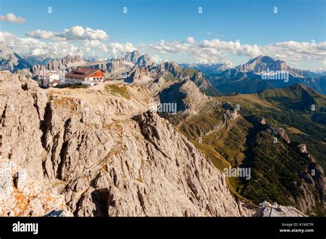 Rifugio Lagazuoi Is One Of The Most Elevated Mountain Inns In The