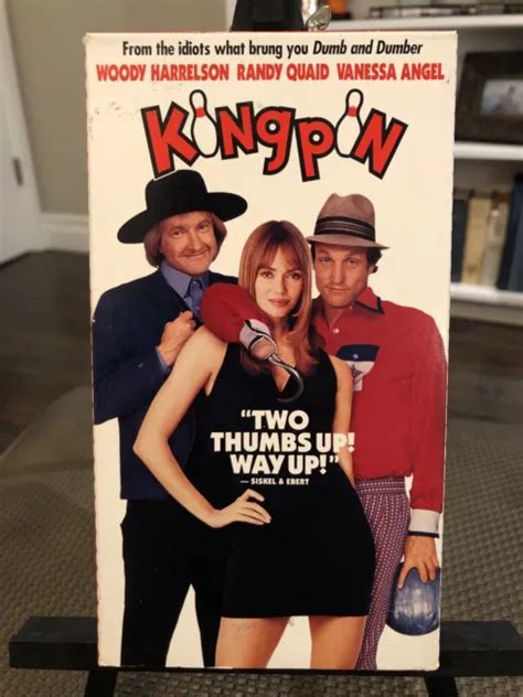 Kingpin Vhs 1997 1996 Woody Harrelson Randy Quaid Bill Murray Bowling Comedy 399 Picclick