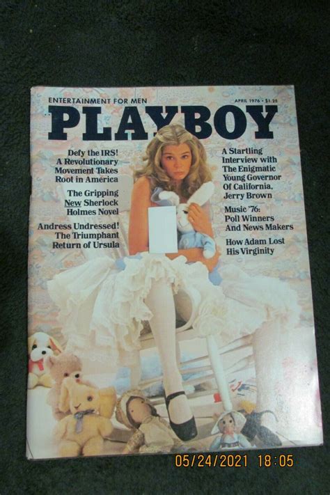 Mavin Playboy Magazine April Ursula Andress Pictorial