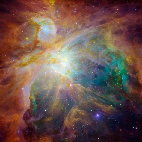 The Orion Nebula By Hubble And Spitzer The Planetary Society
