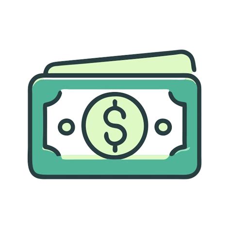 A Green Dollar Bill With A Dollar Bill On It Premium Ai Generated Vector