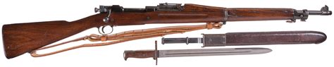 Us Springfield 1903 Mark I Bolt Action Rifle With Bayonet Rock