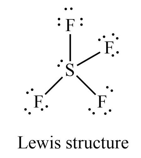 Give The Lewis Structure For Sf4