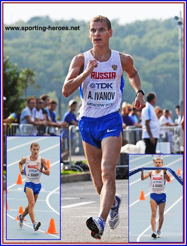 Aleksandr Ivanov 20k Race Walk At 2013 World Championships Russia