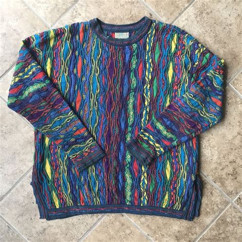 Vintage 90s Coogi Sweater Distressed Condition Flaws Pictured Pulled