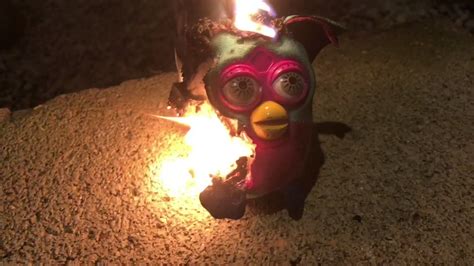 Setting A Furby On Fire My Most Demonic Video Yet Youtube