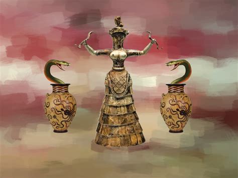 10 Devotional Acts For The Minoan Snake Goddess Minoan Magissa