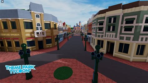 Disneyland Mainstreet In Theme Park Tycoon 2 Youtube