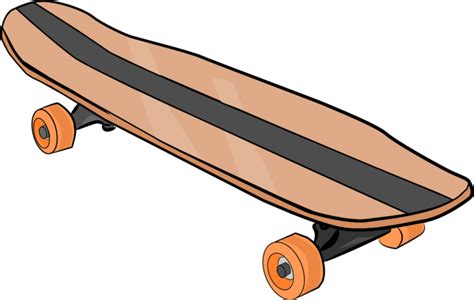 Skateboard Clipart Black And White Free 3 Wikiclipart