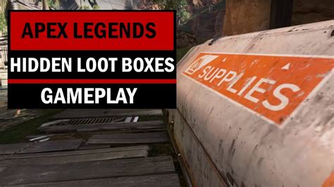 Apex Legends Secrets Loot Boxes Disguised As Robots Youtube