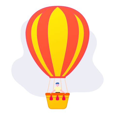 Hot Air Balloon Free Download Of A Hot Air Balloon Illustration