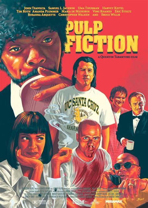 Pulp Fiction Poster By Pickle Displate