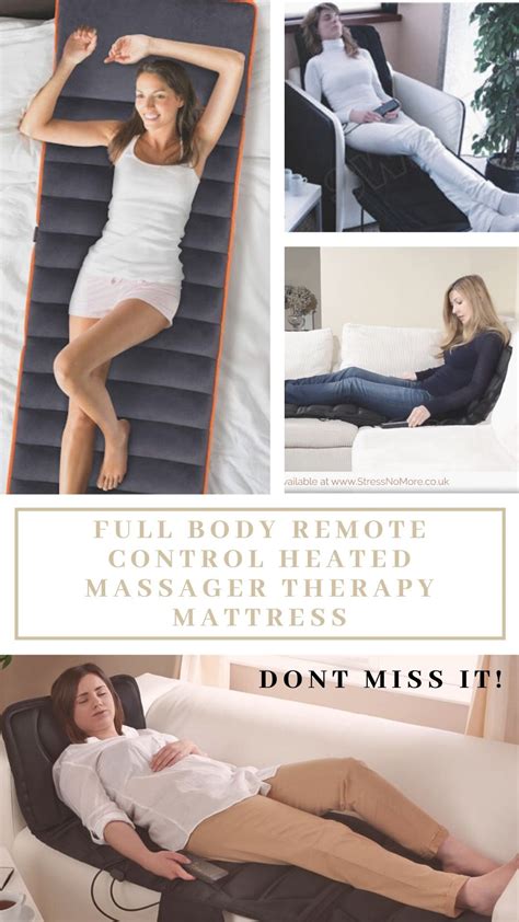 Electric Massager Mattress For Back Massage Full Body Full Body