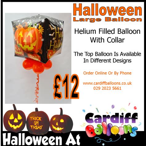 Halloween Super Sitting Balloon Cardiff Balloons Seasonal Balloons