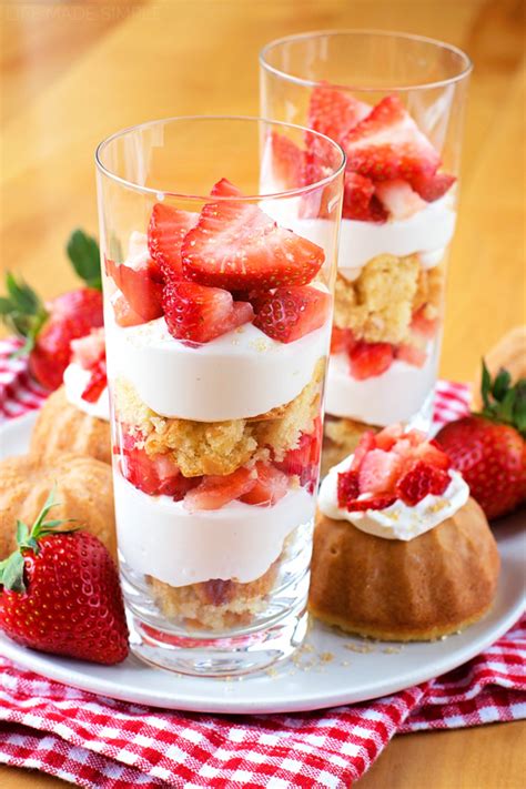 Strawberry Shortcake Trifles Life Made Simple